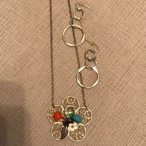 Necklace and Earrings- costume